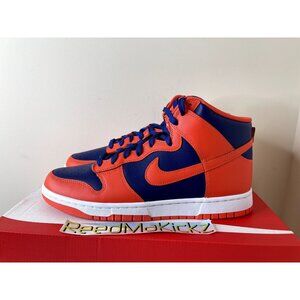 Nike Dunk High Retro Knicks Orange Royal Mens Sizes